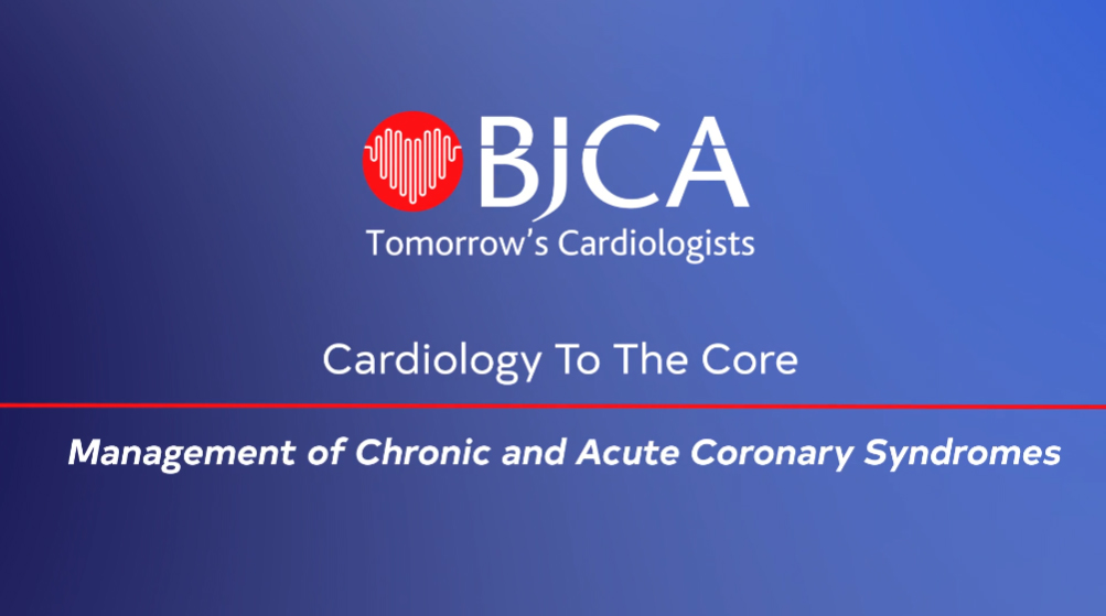 CORE 2023 - 01 Management of Chronic and Acute Coronary Syndromes (Day 1)